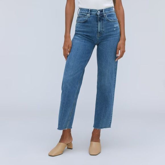 Everlane Denim - Everlane The Way-High® Jean Distressed Size 23 Long 23L